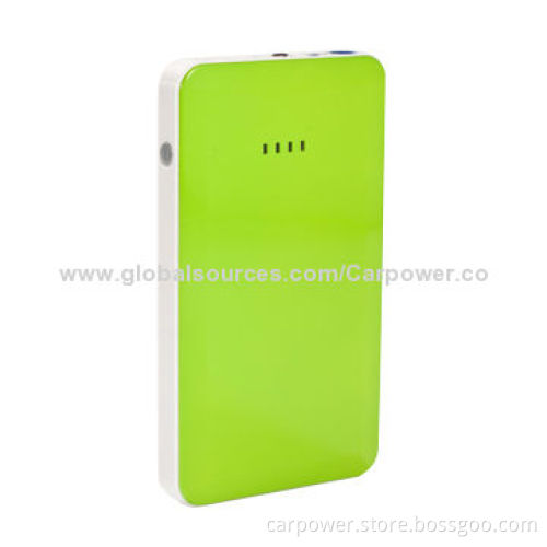 Car Jump Starters, Start 12V Vehicle, Fashion and Slim Design,7,500mAh,Fit for Mobile Phone, MP3/MP4
